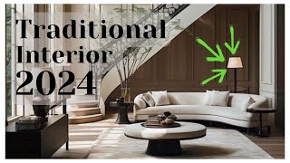 Traditional Interior Design 2024 The Trends You Cant Miss [upl. by Eddina]