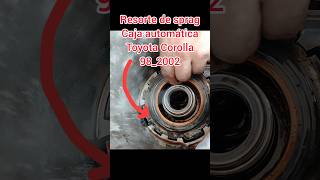 Posición de resorte de Sprag de transmisión automática de Toyota Corolla 982002 [upl. by Francklyn]