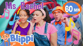 Blippi Ms Rachel and Meekahs MUSICAL DAY  Moonbug Kids  Fun Stories and Colors [upl. by Nyloj]