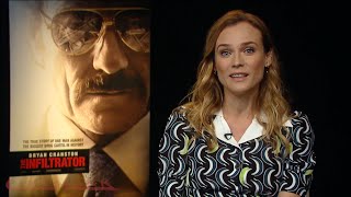 Cinemark Interview with Diane Kruger for The Infiltrator [upl. by Cosetta29]