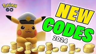 4 NEW POKEMON GO PROMO CODES 2024 🔘 New Pokemon Go Codes  PokeCoins Promo Code [upl. by Ellehcit]