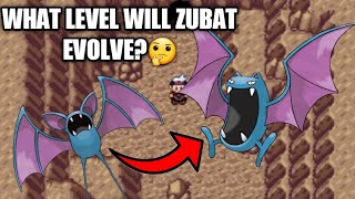 How to Evolve Zubat to Golbat on Pokemon RubySapphireEmerald [upl. by Atteugram64]