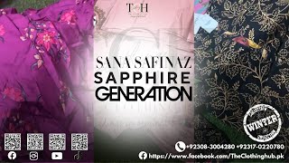 Sana Safinaz Sapphire Generation Pret Winter amp Summer Collection 2024 [upl. by Nnaeirrac]