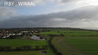 IRBY  WIRRAL DRONE FLIGHT video 14 4K [upl. by Regnig]