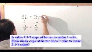 Multiplying Fractions  Math Word Problem [upl. by Lancey]