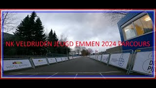 NK VELDRIJDEN JEUGD EMMEN PARCOURS 2024 [upl. by Anileh]