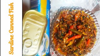 How To Cook Sardine Canned Fish  সারডিন কেন ফিস্  Deshi Style A Sardine Canned Fish Easy Recipe [upl. by Ollopa]