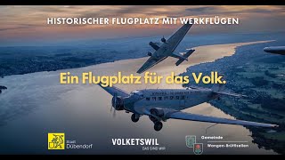 Flugplatz Dübendorf  Das Konzept der Gemeinden [upl. by Theadora]