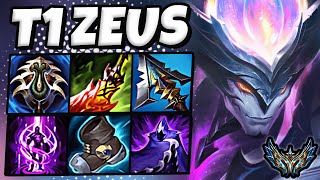 T1 Zeus Aatrox vs Teemo  TOP  Korea Challenger Patch 1416 ✅ [upl. by Gilges]