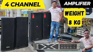 4 channel 8 KG Amplifier for Line array ‎VkiVan Audiostandard Dp12000 [upl. by Ymaral]