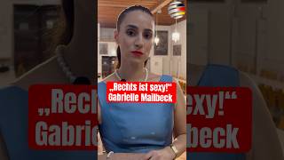 „Rechts ist sexy“ Gabrielle Mailbeck [upl. by Aissat]