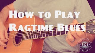 Decoded Common Ragtime Blues and Piedmont Blues Guitar Chord Progression [upl. by Cornelie423]