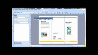 Grundfunktionen Microsoft Office Publisher 2007 [upl. by Ahsenav]