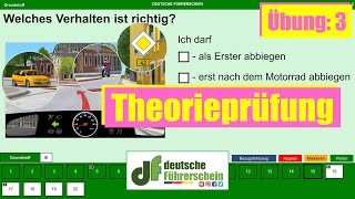 Theorieprüfung Führerschein Deutschland 30 Fragen Klasse B [upl. by Lajib]