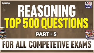 DAY 5 REASONING GOOD LUCK SESSIONS [upl. by Stevena410]