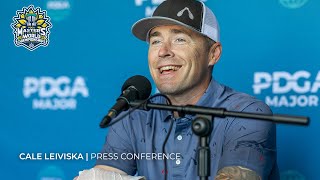 2024 PDGA Masters Disc Golf World Championships  Cale Leiviska Full Press Conference Interview [upl. by Locklin]