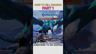 HOW TO KILL DRAGON 🔥 bgmi ytshorts ytviral pubgmobile publite freefire shortsfeed shorts [upl. by Nautna]