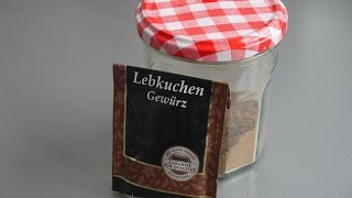 Lebkuchengewürz selber machen [upl. by Esinal]