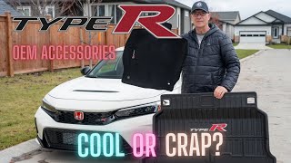 2024 Honda Civic Type R OEM accessories review [upl. by Rednijar216]