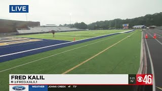 Corky Kell Classic games delayed due to weather [upl. by Ragan]