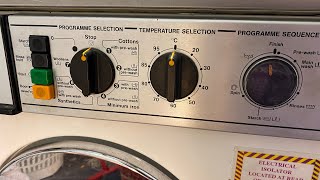 Miele Electronic WS 5405 EC System Commercial 1 Cottons 95 with Prewash Maintenance Wash 2 [upl. by Dnomra]