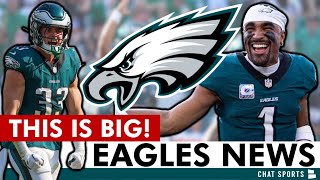 Philadelphia Eagles Get GREAT NEWS After MUCHNEEDED WIN vs Cleveland Browns [upl. by Annabal]