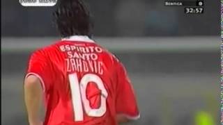 Jogo Vitoria de Guimarães vs Benfica 2004 MIKLOS FEHER [upl. by Ylesara]