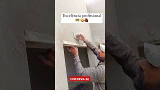 O vídeo que resume a perfeição pedreiro obra construção reboco casa reforma construction [upl. by Retsam424]