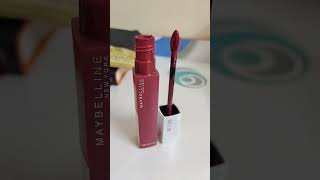 Maybelline Super Stay matte ink 80  ruler available 🌹🌹🌹 [upl. by Vod]