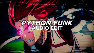 python funk tiktok remix  rd12 edit audio [upl. by Peatroy449]