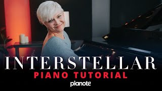 How to play Interstellars quotCornfield Chasequot by Hans Zimmer 🎹✨ Beginner Piano Tutorial [upl. by Norvun]