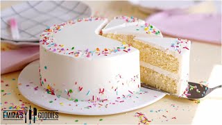 Easy Multipurpose VANILLA CAKE  How to Adjust this recipe for CAKES CUPCAKES SHEETCAKES amp more [upl. by Piggy]