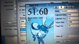 Pokemon RNG  How to Calibrate your Clock to DS via Eontimer  Complete GuideTutorial HGSS DPP BW2 [upl. by Adnilev]