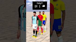 Help Ronaldo From Neymar Slap And Take Revenge😳✅shorts trendingshorts [upl. by Komara236]