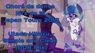 Choré de Danse  Utada Hikaru  Simple and Clean  Japan Tours 2019 [upl. by Idahs]