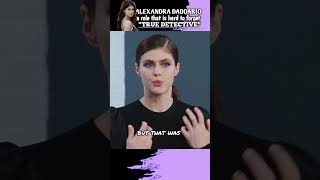 Alexandra daddario a scene that is hard for the audience to forget in True Detective shaorts [upl. by Now]