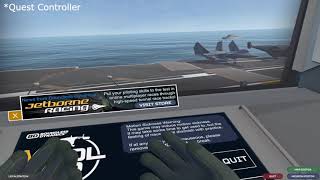 HOTAS mod and Quest Hand tracking in VTOL VR and DCS TriquetraInputVirtual Desktop [upl. by Ayanet]