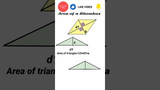 Area of Rhombus [upl. by Henrion]