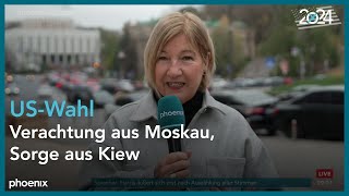 Reaktionen aus Russland und der Ukraine auf die USWahl am 061124 [upl. by Gambrill995]