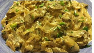 BEEF STROGANOFF with Coconut Cream [upl. by Pero708]