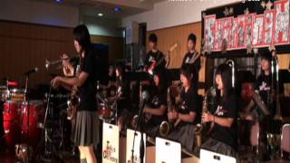 ROUTE662011108  TEIKYO JAZZ ORCHESTRA帝京高校 [upl. by Nitfa]