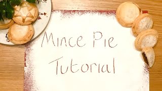 Mince Pies Pastry Recipe Demonstration and Tutorial BEST and EASY [upl. by Nirat]