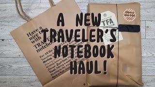 Unboxing a new Travelers Notebook Kyoto Edition [upl. by Anton619]