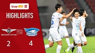 True Bangkok United vs Chonburi FC [upl. by Ahael]