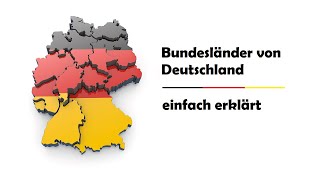 Bundesländer von Deutschland  einfach erklärt [upl. by Aisila487]