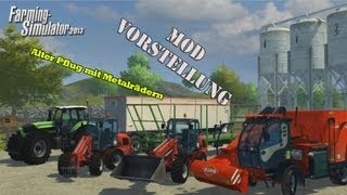 Landwirtschafts Simulator 2013  Modvorstellung  Alter Pflug mit Metalrädern [upl. by Nosdivad722]