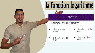 fonction logarithme 2 bac exercices corrigés  limites de fonctions logarithme 2 bac exercices [upl. by Leen151]