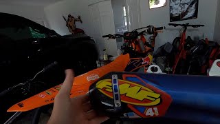 2023 KTM 450 SXF Factory Edition  Full FMF Exhaust Unboxing Install Sound [upl. by Klaus]