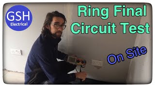 OnSite With JT Testing a Ring Final Circuits Sockets Read Description [upl. by Thomey624]