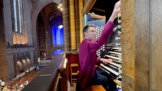 Liverpool Cathedral Organ  Ceremonial Dialogue Ficarri [upl. by Ahselaf271]